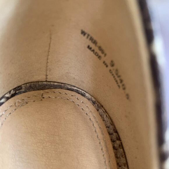 Chinese Laundry Snakeskin platform Shoes Size 9.5 - Picture 9 of 10